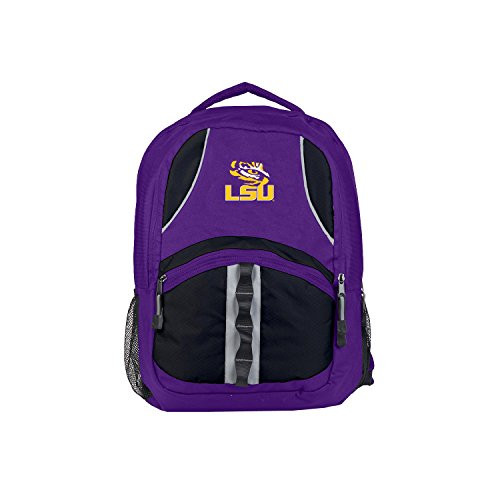 LSU Tigers "Captain" Backpack, 18.5" x 13" x 8"