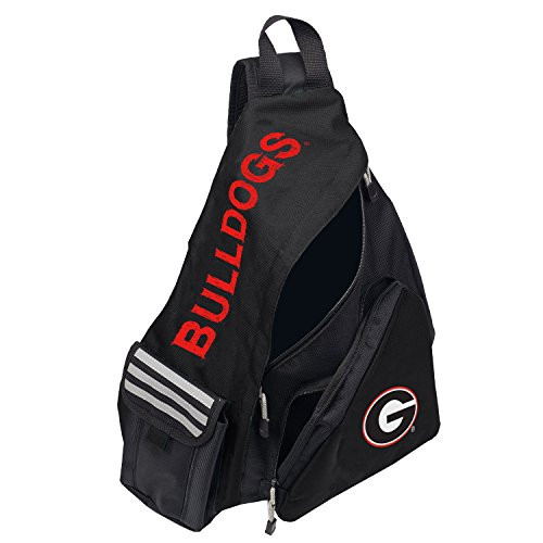 Georgia Bulldogs "Leadoff" Sling Backpack, 20" x 9" x 15"