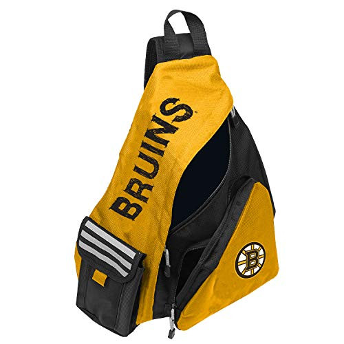 NHL Boston Bruins "Leadoff" Sling Backpack, 20" x 9" x 15"