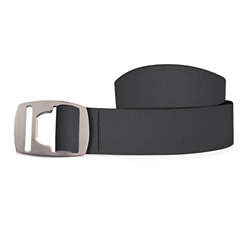 Croakies Artisan Bottle Opener Buckle Belt, Charcoal