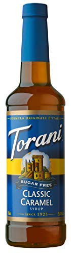 Torani SugarFree Classic Caramel Syrup With Splenda 750 ml/25.4 fl.oz.