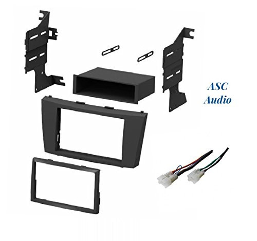 ASC Audio Car Stereo Dash Install Kit and Wire Harness for Installing an Aftermarket Single or Double Din Radio for 2007 2008 2009 2010 2011 Toyota Camry - No Factory Premium Amp/JBL ASC Audio Car Stereo Dash Install Kit and Wire Harness for Installing an Aftermarket Single or Double Din Radio for 2007 2008 2009 2010 2011 Toyota Camry - No Factory Premium Amp/JBL