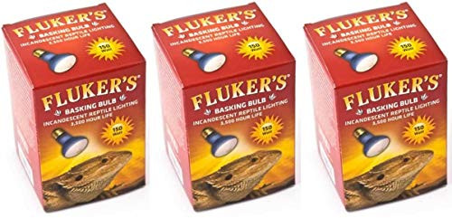 Fluker's (3 Pack) Basking Spotlight Bulbs for Reptiles 150 watt Fluker's (3 Pack) Basking Spotlight Bulbs for Reptiles 150 watt