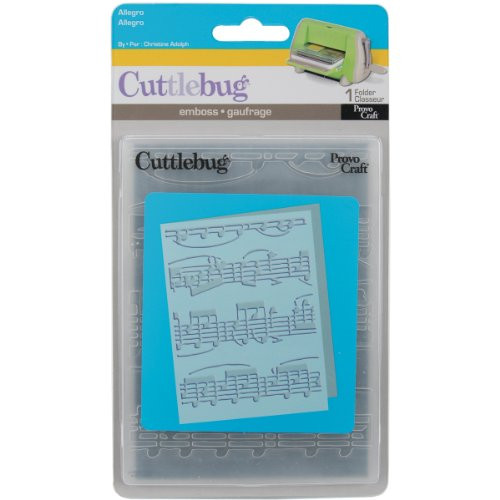 Provo Craft Cuttlebug A2 Embossing Folder-Allegro