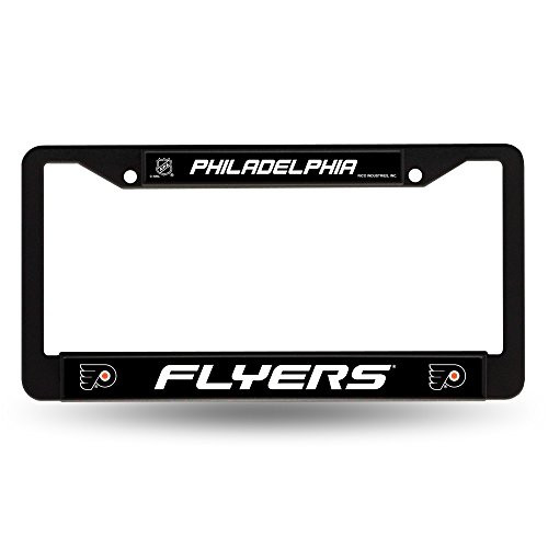 NHL Rico Industries Standard Chrome License Plate Frame, Philadelphia Flyers