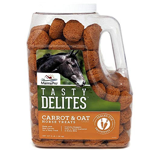 Manna Pro Tasty Delites Carrot and Oat Treats 3lb