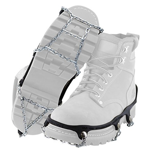 Yaktrax Traction Chains for Walking on Ice and Snow (1 Pair), X-Large