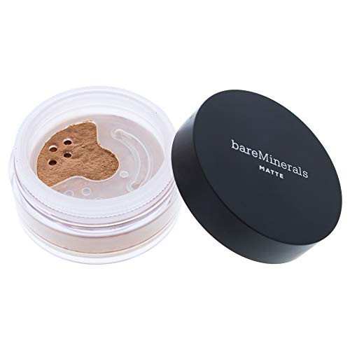 bareMinerals Matte Foundation SPF 15 for Women, 11 Soft Medium, 0.21 Ounce