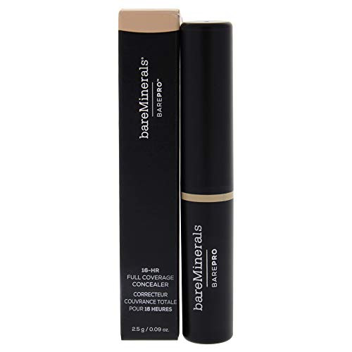 bareMinerals Barepro 16-Hour Full Coverage Concealer - Fair/Light-Warm 02, 0.09 Ounce, Multicolor