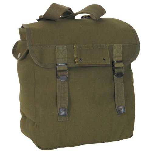 Fox Outdoor Products Musette Bag, Olive Drab, 15 x 15-Inch