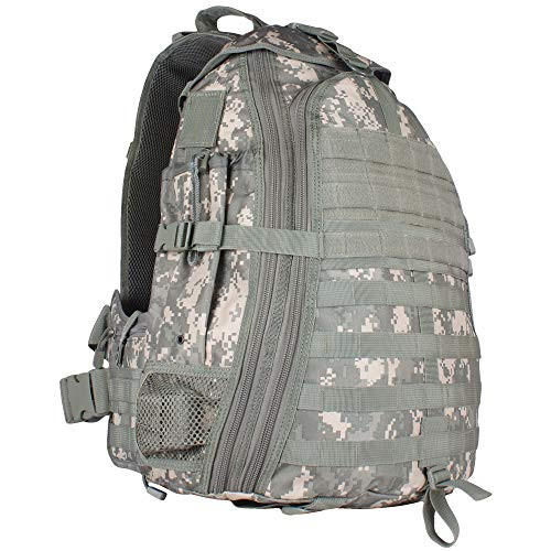 Fox Outdoor Products Ambidextrous Teardrop Tactical Sling Pack, Terrain Rubberized Digital