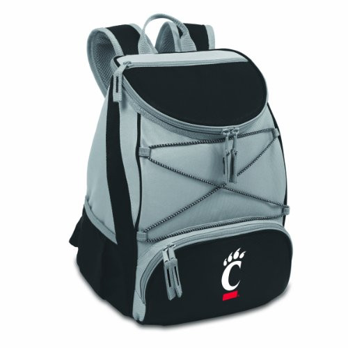 NCAA Cincinnati Bearcats PTX Insulated Backpack Cooler, Black NCAA Cincinnati Bearcats PTX Insulated Backpack Cooler, Black