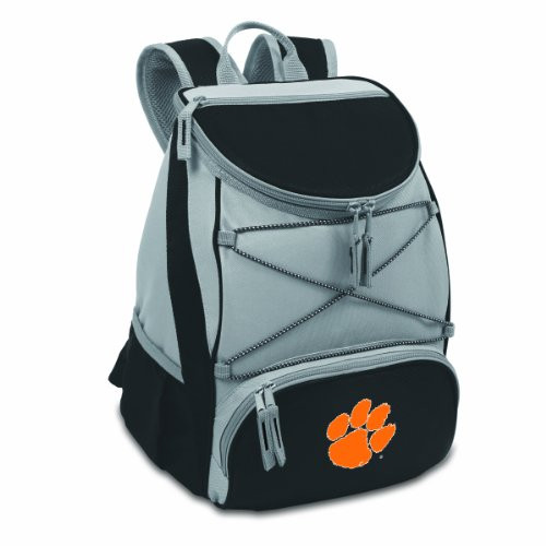 PICNIC TIME NCAA Clemson Tigers PTX Insulated Backpack Cooler, Black PICNIC TIME NCAA Clemson Tigers PTX Insulated Backpack Cooler, Black