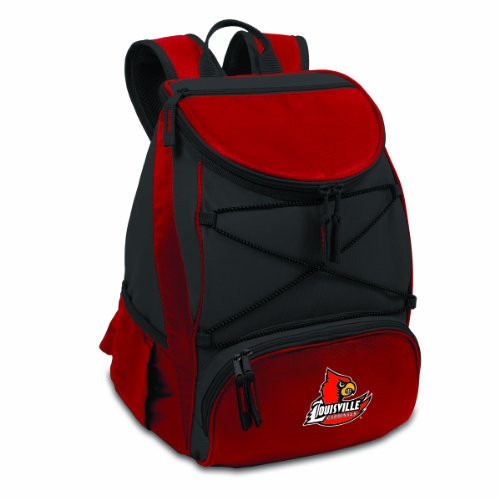 NCAA Louisville Cardinals PTX Insulated Backpack Cooler, Red NCAA Louisville Cardinals PTX Insulated Backpack Cooler, Red