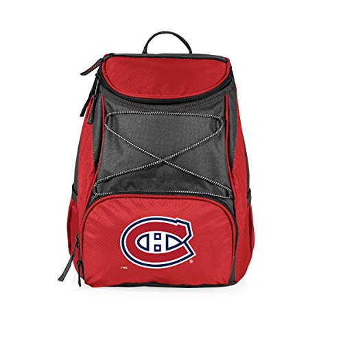 PICNIC TIME NHL Montreal Canadiens PTX Insulated Backpack Cooler, Red