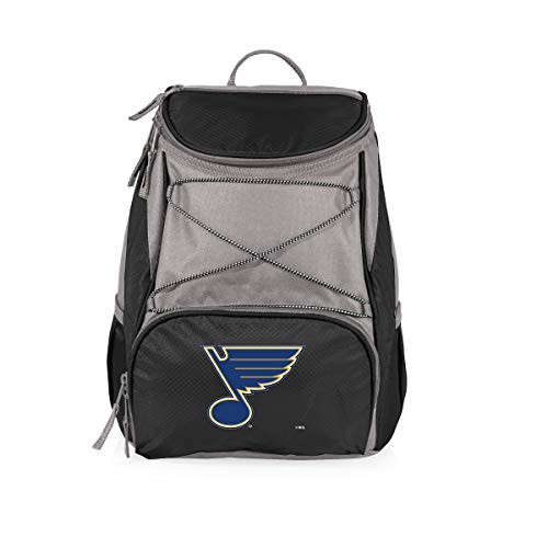 PICNIC TIME NHL St. Louis Blues PTX Insulated Backpack Cooler, Black