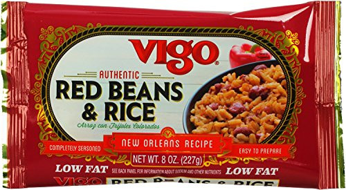 Vigo Red Beans and Rice, 8-Ounce Pouches (Pack of 12)