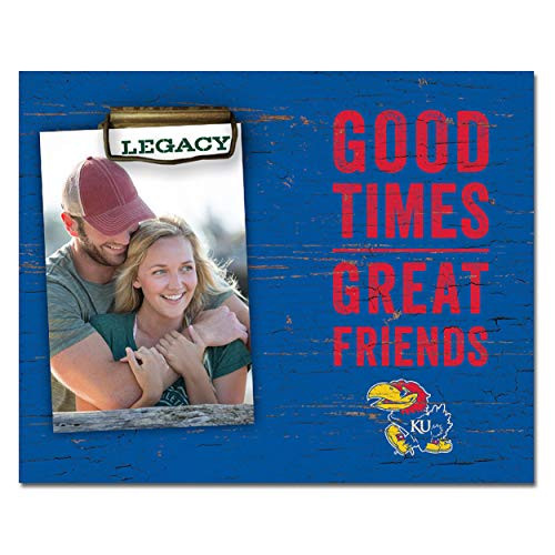 NCAA Legacy Kansas Jayhawks Memento Photo Holder 8x10, One Size, Wood NCAA Legacy Kansas Jayhawks Memento Photo Holder 8x10, One Size, Wood