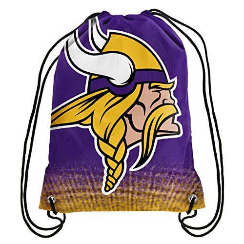Minnesota Vikings NFL Gradient Drawstring Backpack