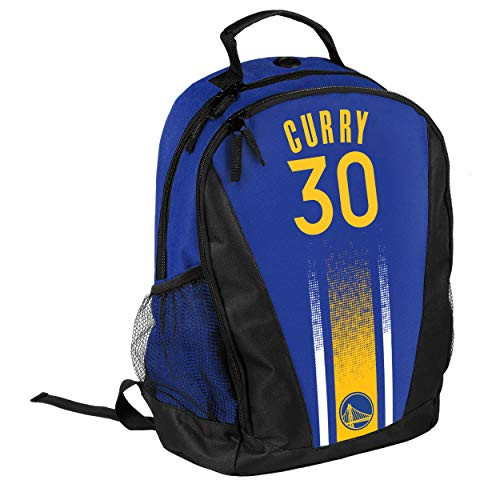 Golden State Warriors 2016 Stripe Prime Time Backpack School Gym Bag - Stephen Curry #30