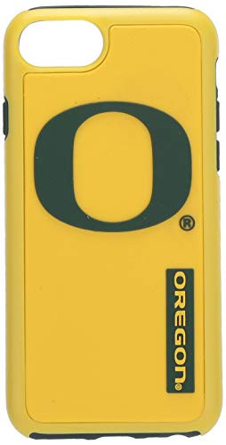 FOCO NCAA Oregon Impact Dual Hybrid Ai7/8 Cover - TPU 4.7" Screen Only - Reverse Color