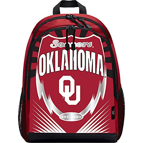 Northwest NCAA Oklahoma Sooners Lightning Backpack, One Size, Team Colors Northwest NCAA Oklahoma Sooners Lightning Backpack, One Size, Team Colors