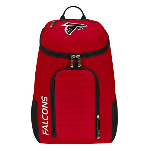 NFL Atlanta Falcons "Topliner" Backpack, 19" x 7" x 11" NFL Atlanta Falcons "Topliner" Backpack, 19" x 7" x 11"