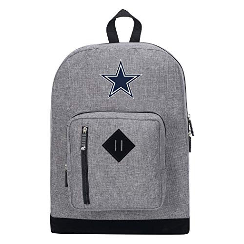 Officially Licensed NFL Dallas Cowboys "Playbook" Backpack, Gray, 18" x 5" x 13"