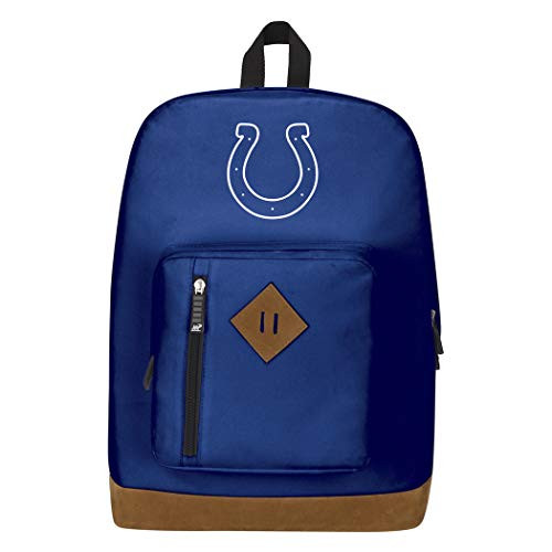 Officially Licensed NFL Indianapolis Colts "Playbook" Backpack, Blue, 18" x 5" x 13"