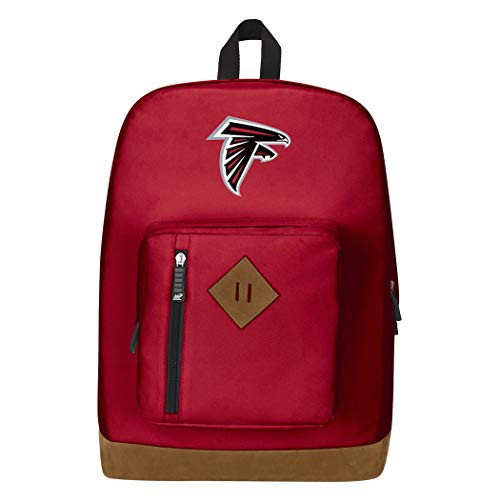 Officially Licensed NFL Atlanta Falcons "Playbook" Backpack, Red, 18" x 5" x 13"