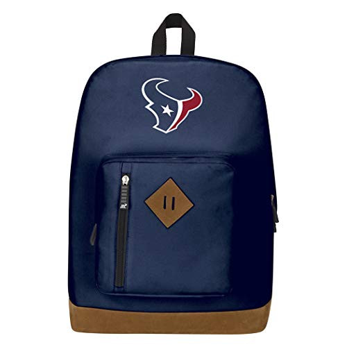 Officially Licensed NFL Houston Texans "Playbook" Backpack, Blue, 18" x 5" x 13" Officially Licensed NFL Houston Texans "Playbook" Backpack, Blue, 18" x 5" x 13"