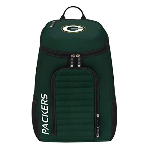 Officially Licensed NFL Green Bay Packers "Topliner" Backpack, Green, 19" x 7" x 11"