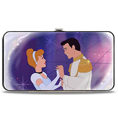 Buckle-Down Women's Hinge Wallet-Cinderella, 7" x 4"
