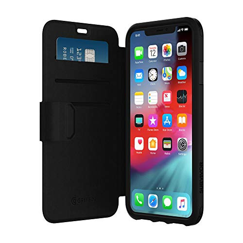 Griffin Survivor Strong Wallet GIP-021-BLK Case for Apple iPhone Xs Max - Black Griffin Survivor Strong Wallet GIP-021-BLK Case for Apple iPhone Xs Max - Black
