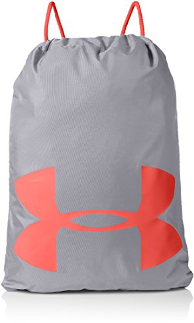 Under Armour unisex-adult Ozsee Elevated Reflective Sackpack , Steel (035)/Pierce ,One Size Fits All