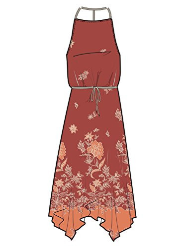 Roxy Junior's Groove The Physical Dress, Tandoori Spice NUSA DUA Border, M