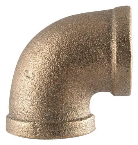 LDR Industries 322 E90-38 90 Degree Brass Elbow, 3/8"