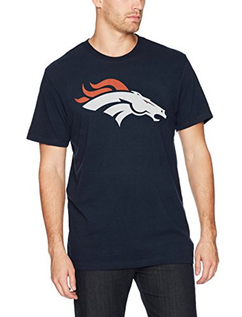 OTS NFL Denver Broncos Men's Rival Tee, Logo, X-Large OTS NFL Denver Broncos Men's Rival Tee, Logo, X-Large