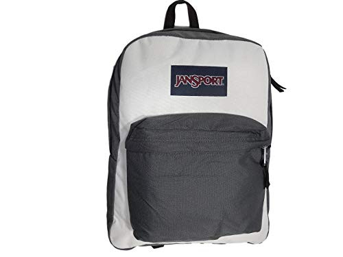 JanSport Superbreak Backpack - FORGE GREY/WH, 1550 cu.in. (3P58-59Q)