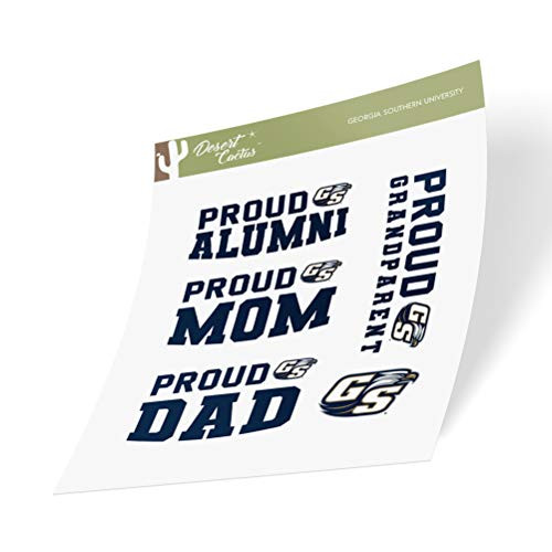 Georgia Southern University GSU Eagles NCAA Sticker Vinyl Decal Laptop Water Bottle Car Scrapbook (Family Full Sheet) Georgia Southern University GSU Eagles NCAA Sticker Vinyl Decal Laptop Water Bottle Car Scrapbook (Family Full Sheet)
