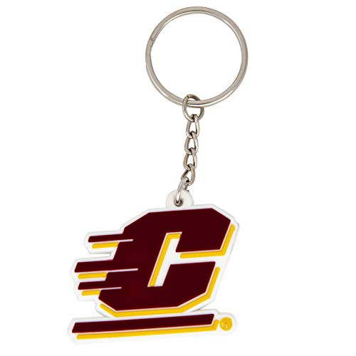Desert Cactus Central Michigan University CMU Chippewas NCAA Keychain Car Keys Holder (PVC)
