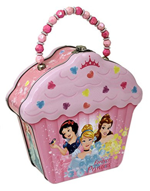 The Tin Box Company Disney Princess Cupcake Shape Tin Purse