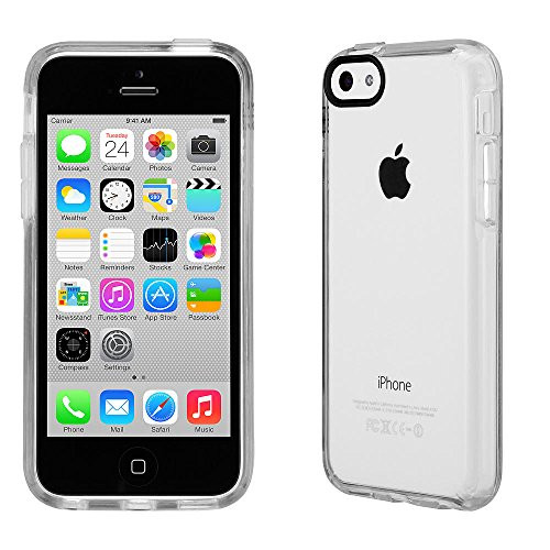 Speck Gemshell Hard Case for iPhone 5c - Speck Retail Packaging - Clear See-Through