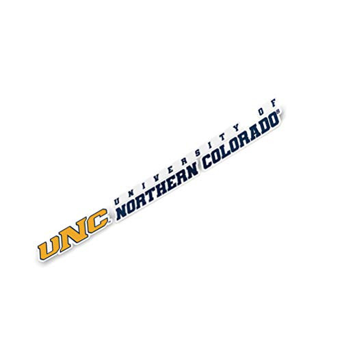 University of Northern Colorado UNC Bears NCAA Name Logo Vinyl Decal Laptop Water Bottle Car Scrapbook (8 Inch Sticker)