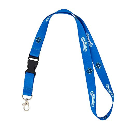 The University of New Orleans UNO Privateers NCAA Car Keys ID Badge Holder Lanyard Keychain Detachable Breakaway Snap Buckle