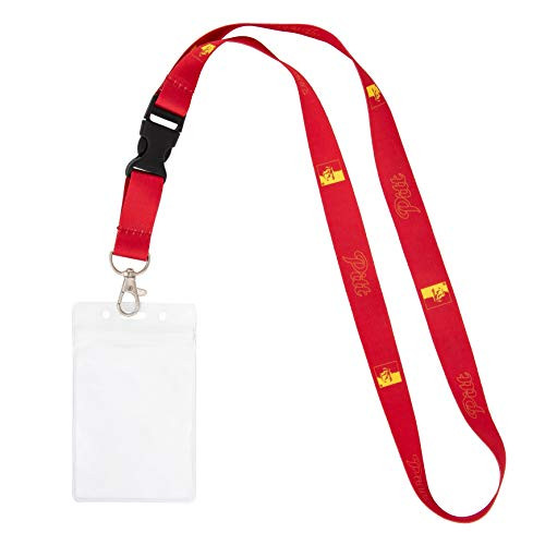 Pittsburg State University Gorillas NCAA Car Keys College ID Badge Holder Lanyard Keychain Detachable Breakaway Snap Buckle (w/Pouch)