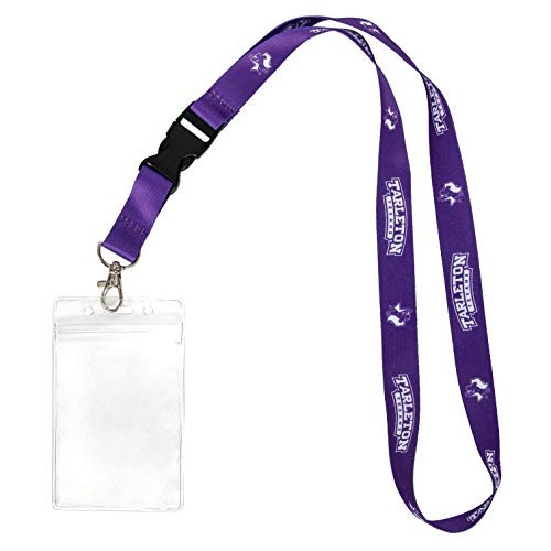 Tarleton State University TSU Texans NCAA Car Keys College ID Badge Holder Lanyard Keychain (w/Pouch)