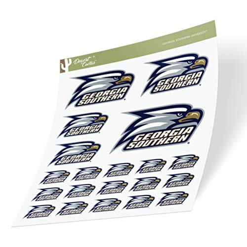 Georgia Southern University GSU Eagles NCAA Sticker Vinyl Decal Laptop Water Bottle Car Scrapbook (Sheet Type 3-1) Georgia Southern University GSU Eagles NCAA Sticker Vinyl Decal Laptop Water Bottle Car Scrapbook (Sheet Type 3-1)