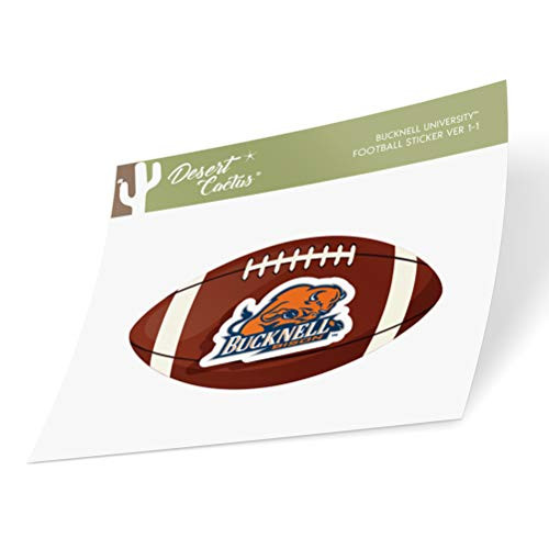 Bucknell University Bison NCAA Vinyl Decal Laptop Water Bottle Car Scrapbook (Football Logo Sticker)