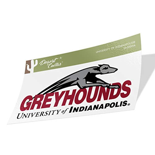 University of Indianapolis Uindy Greyhounds NCAA Vinyl Decal Laptop Water Bottle Car Scrapbook (Sticker - 00001A)